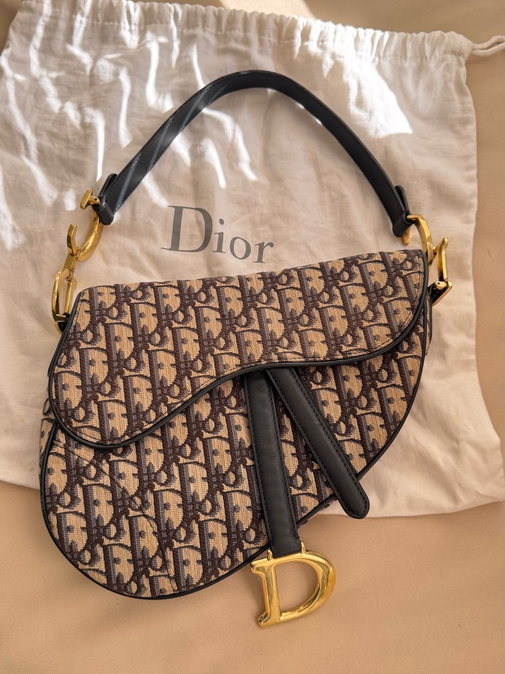 Christian Dior Medium size saddle bag